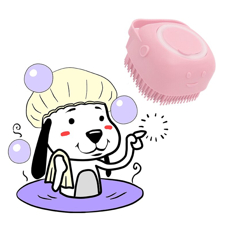 Pet Shampoo Massage Brush Manufacturer - Grooming Shower Brush for Dogs & Cats