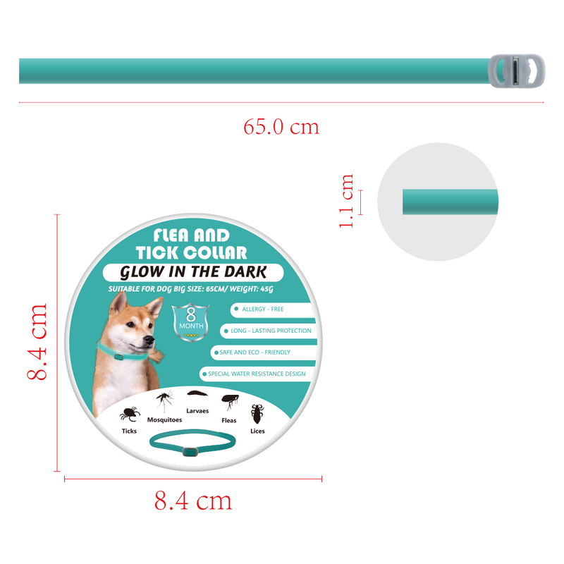 Silicone Dog Collar Manufacturer - Custom Multicolor Waterproof Luminous