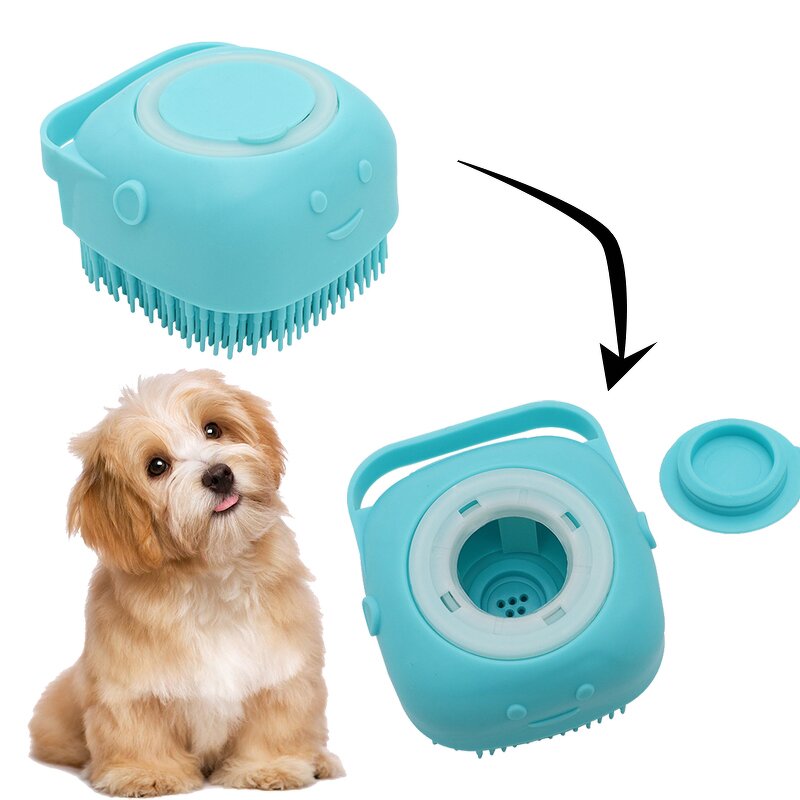 Silicone Dog Comb Manufacturer - Shampoo & Massage Bath Brush for Grooming