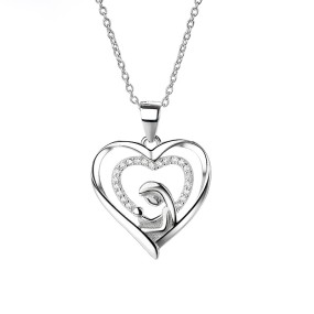 Heart Necklace Manufacturer - OEM Wholesale European American Mother Type
