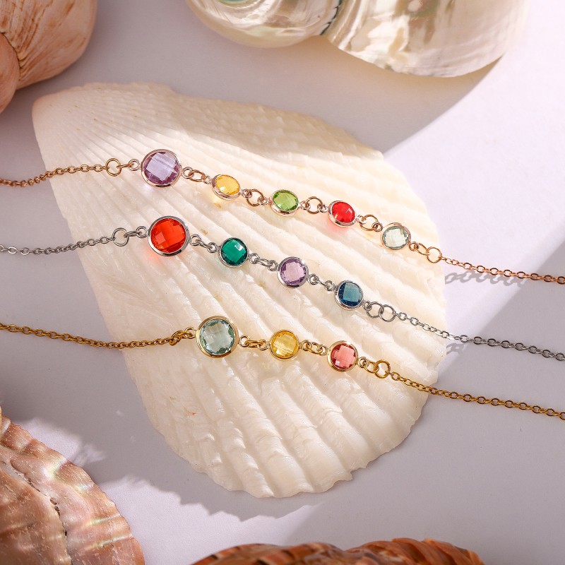 Birthstone Necklace Manufacturer - OEM Custom Family Jewelry Gift