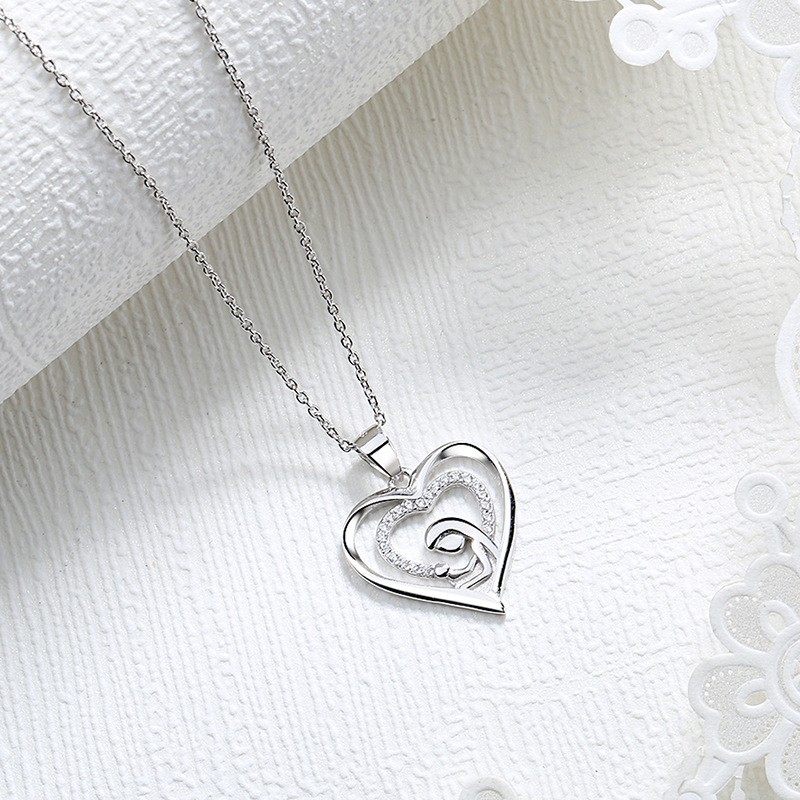 Heart Necklace Manufacturer - OEM Wholesale European American Mother Type