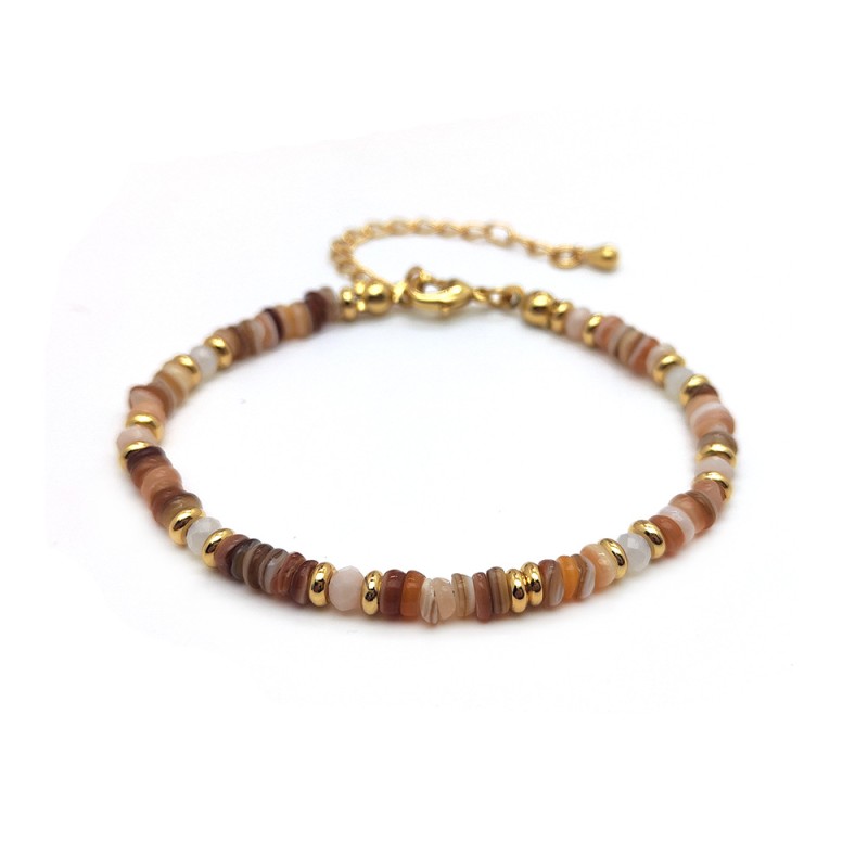 Woven Bracelet Factory - OEM Vintage Synthetic Shell Beads for Women