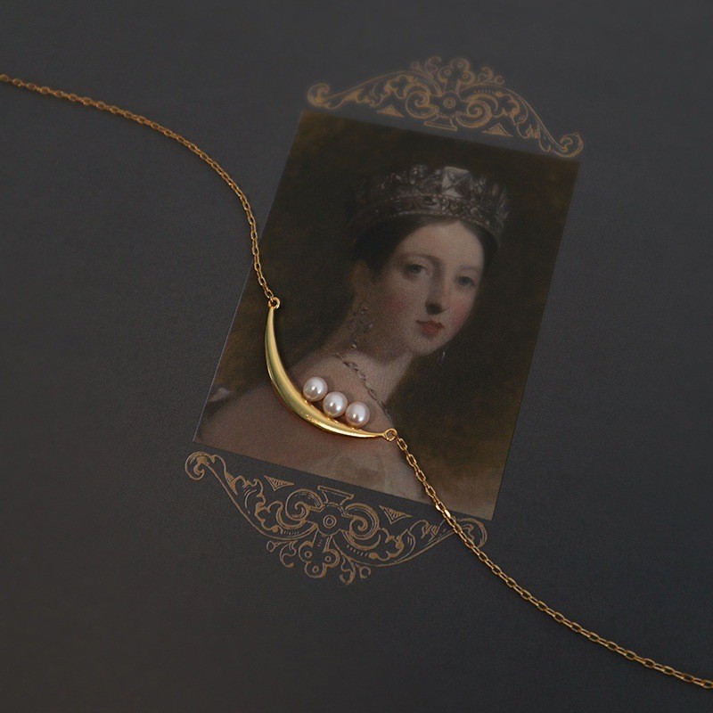 Pearl Necklace Factory - OEM Fashionable Pearl Collarbone Chain