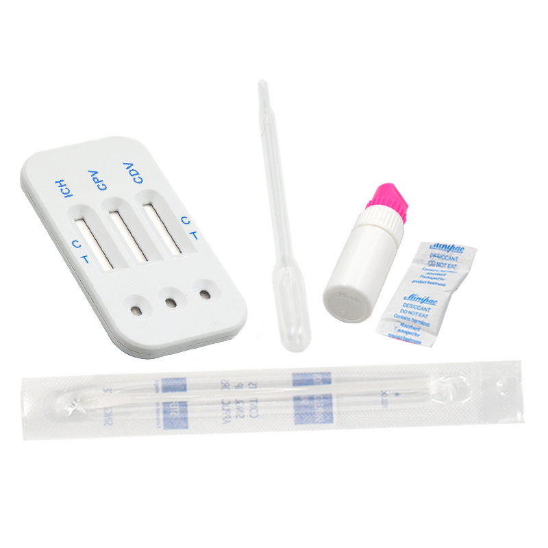 Canine Infectious Hepatitis Antibody Test Manufacturer - ICH/CPV/CDV/LEPTO/TOXO IgG Ab Combo