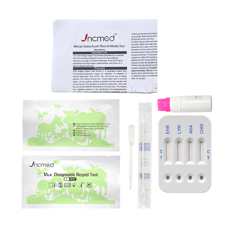 Pet Care Combo Rapid Test Kit Manufacturer - Panleukopenia Herpes Calicivirus Ag Ab