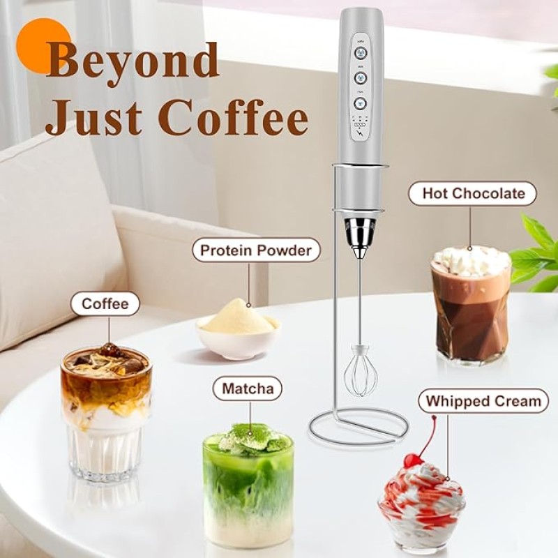 Rechargeable Frother Manufacturer - Handheld Wand Drink Mixer
