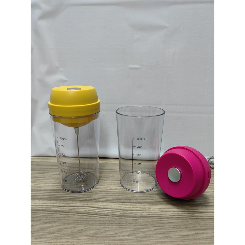 USB Electric Whisk Supplier - Handheld Milk Frother with Measuring Cup