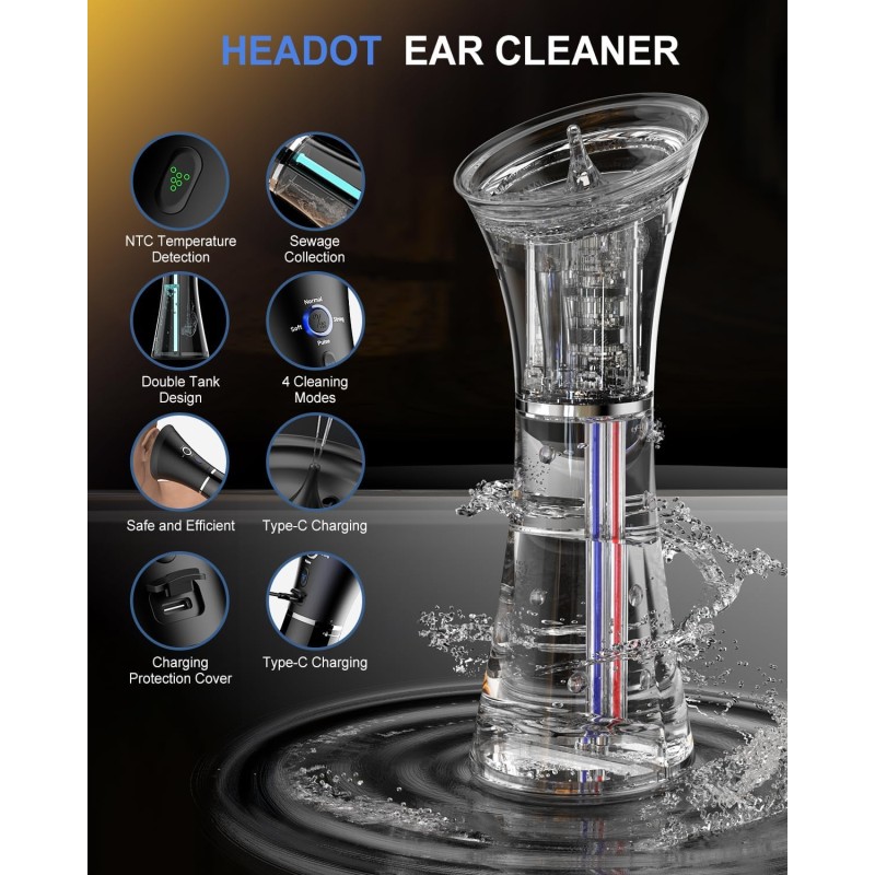 Electric Ear Cleaner Factory - Smart Water Temperature Safe