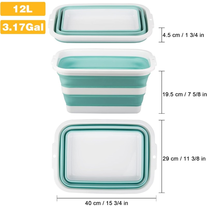 Camping Sink Factory - 12L Collapsible Wash Basin for Outdoor Use