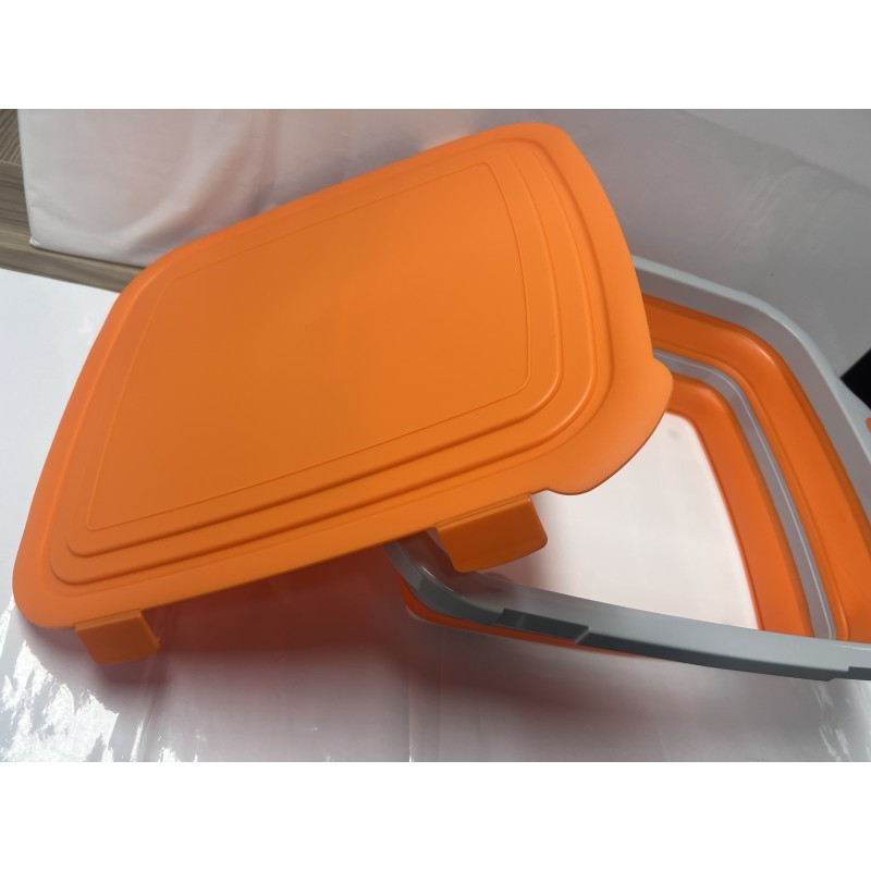 Collapsible Tub Manufacturer - Large 16L BBQ Prep Sink with Locking Lid