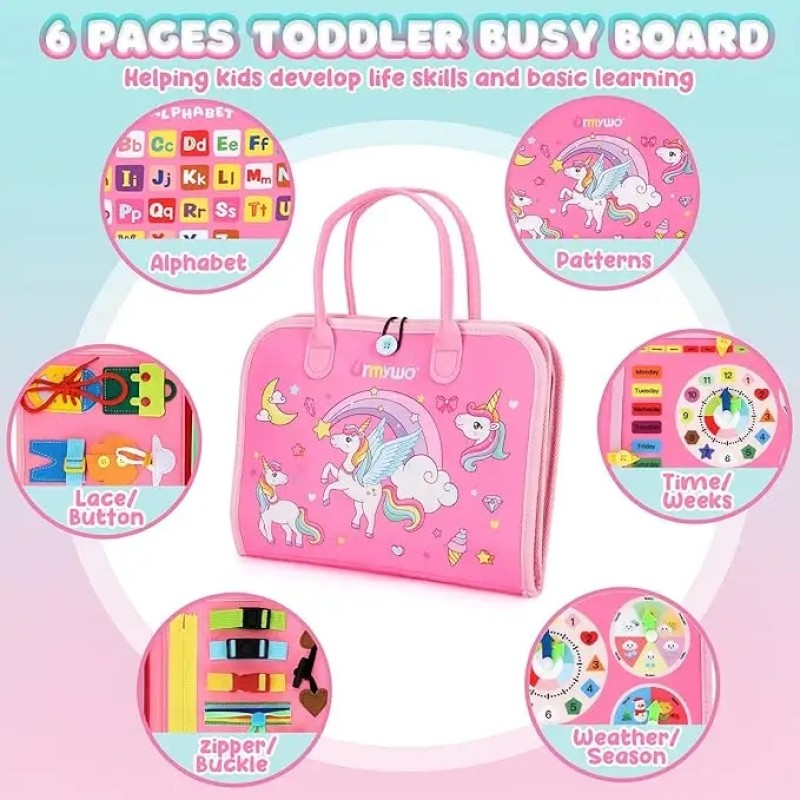 Busy Board Factory - Montessori Toys for Toddlers Learning