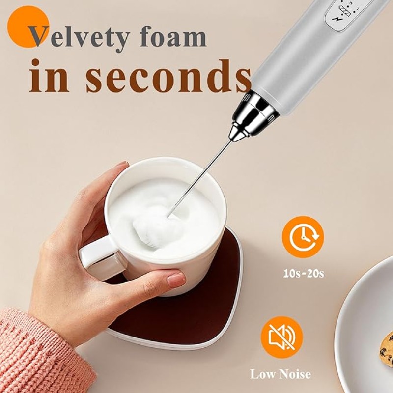 Rechargeable Frother Manufacturer - Handheld Wand Drink Mixer