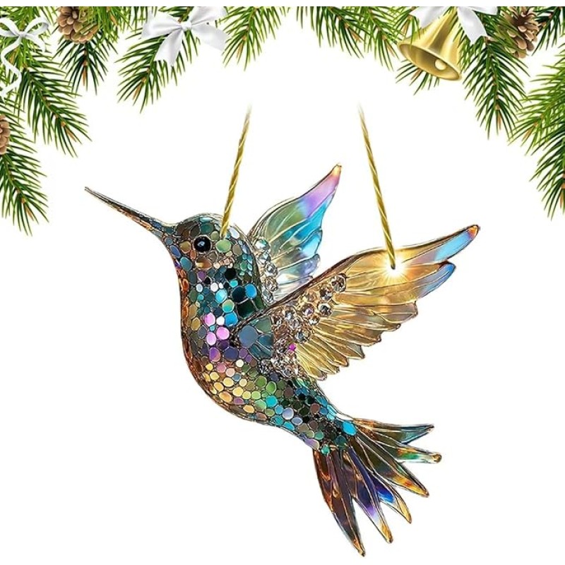Bird Suncatcher Supplier - Acrylic Hanging Birds Window Decoration