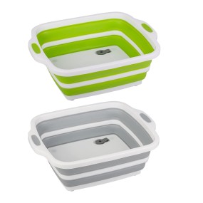 Collapsible Prep Tub Factory - 8L Foldable Tub with Cutting Board