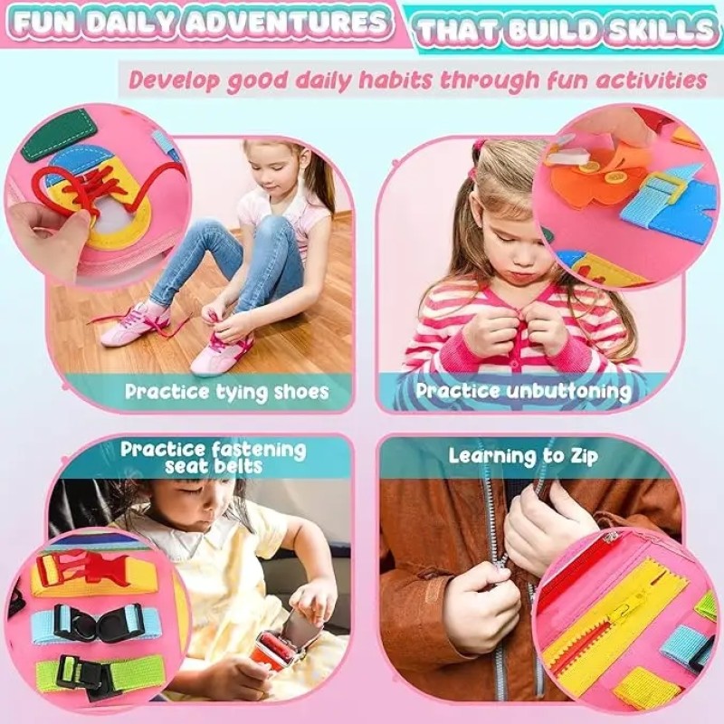 Busy Board Factory - Montessori Toys for Toddlers Learning