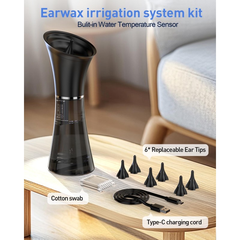 Electric Ear Cleaner Factory - Smart Water Temperature Safe