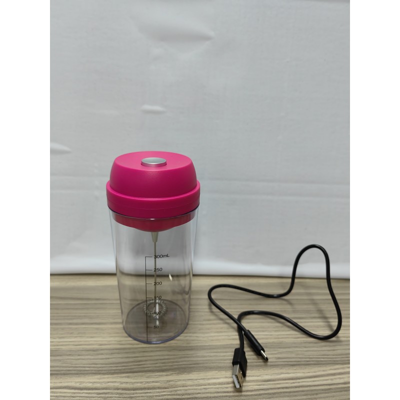 USB Electric Whisk Supplier - Handheld Milk Frother with Measuring Cup