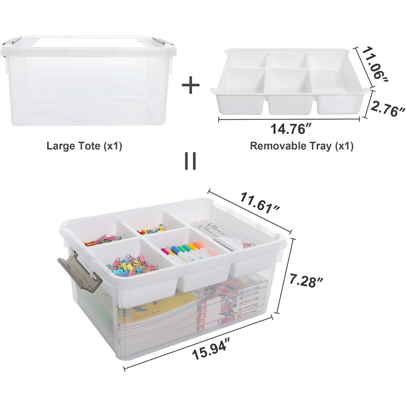Storage Box Factory - Stackable DIY Organizer with Dividers