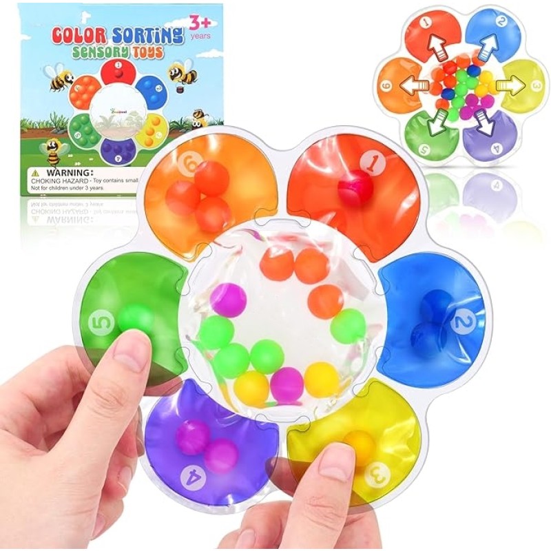 Sensory Toys Supplier - Color Sorting Fine Motor Skill Games