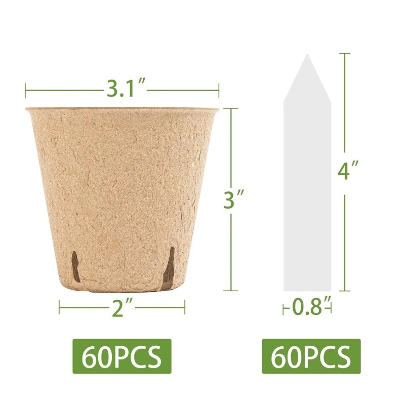 Peat Pots Supplier - Biodegradable Seed Starting Trays