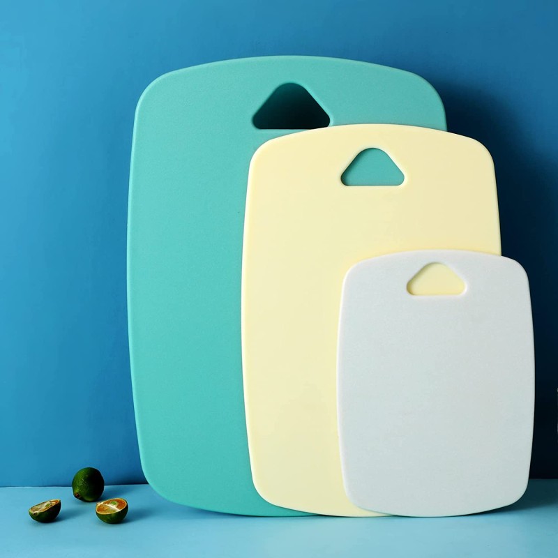 Cutting Board Set Manufacturer - 3 Piece Color Coded Chopping Boards