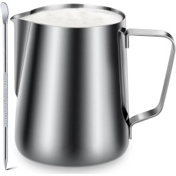 Milk Frothing Pitcher Supplier - 12oz Stainless Steel Steaming Cup