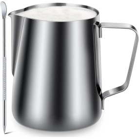 Milk Frothing Pitcher Supplier - 12oz Stainless Steel Steaming Cup