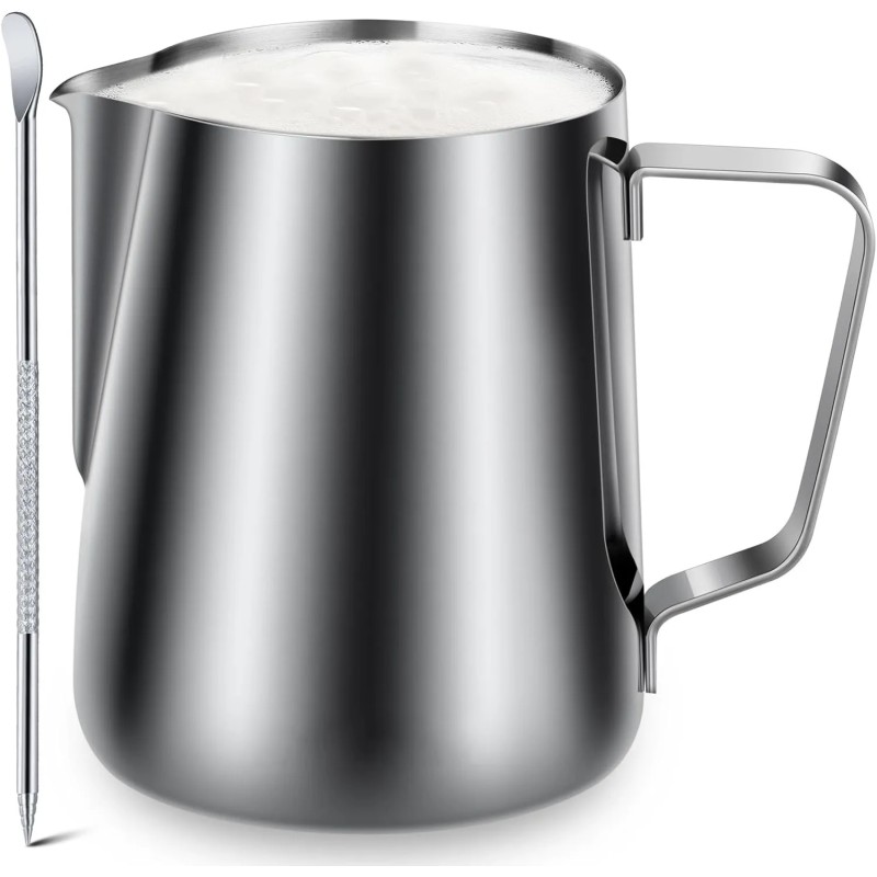 Milk Frothing Pitcher Supplier - 12oz Stainless Steel Steaming Cup