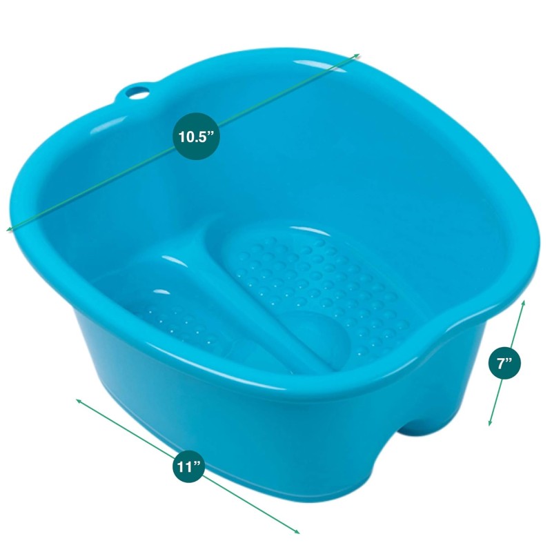 Foot Soaking Tub Manufacturer - Plastic Pedicure Spa Basin with Handle