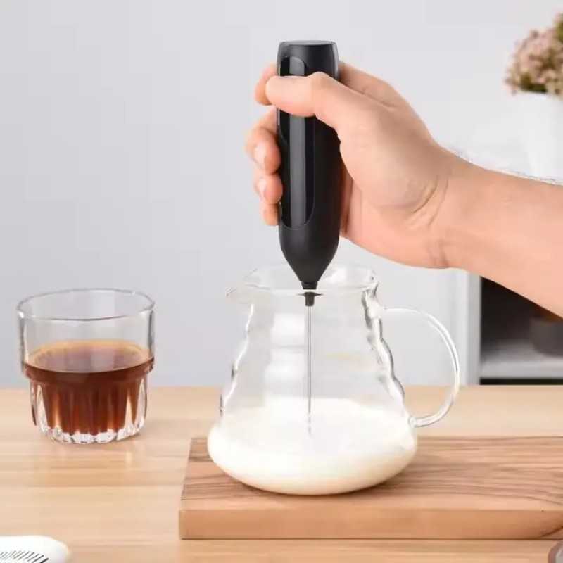 Mini Milk Frother Factory - Battery-powered Handheld Mixer