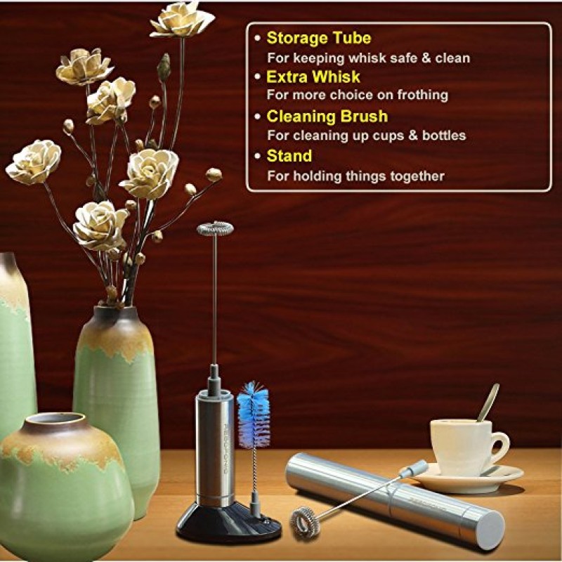 Automatic Frother Supplier - Electric Milk Frother with Stand