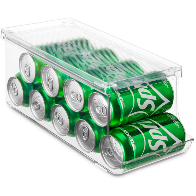 Beverage Box Factory - Transparent Fridge Can Organizer