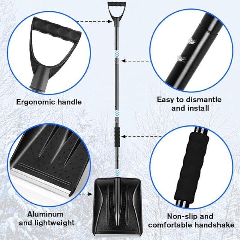 Snow Shovel Supplier - Portable Large Capacity Snow Removal