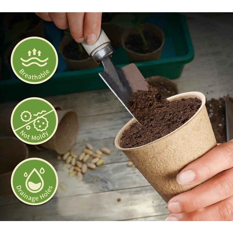 Peat Pots Supplier - Biodegradable Seed Starting Trays