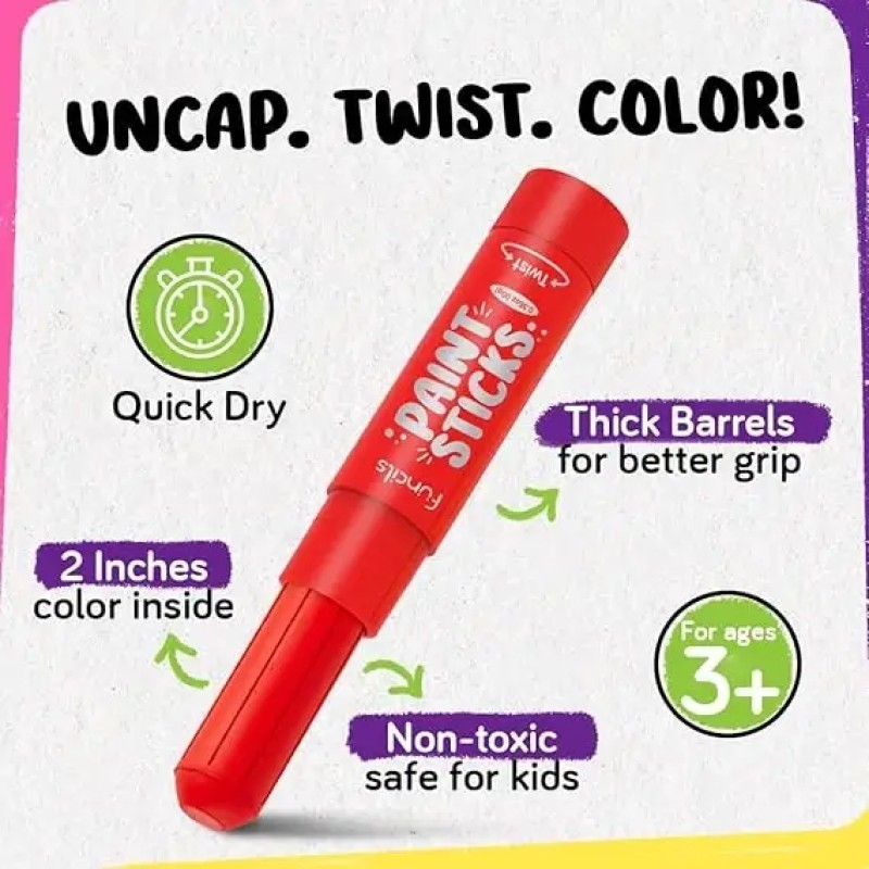 Tempera Paint Sticks Manufacturer - Non-Toxic Washable Art Supplies