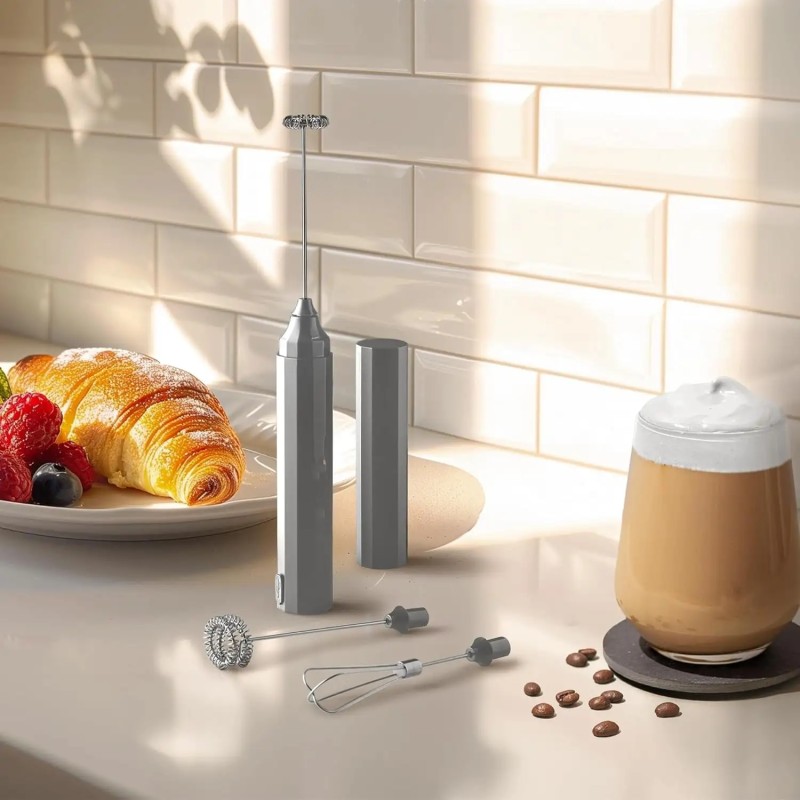 3-in-1 Frother Supplier - USB-C Rechargeable with Case