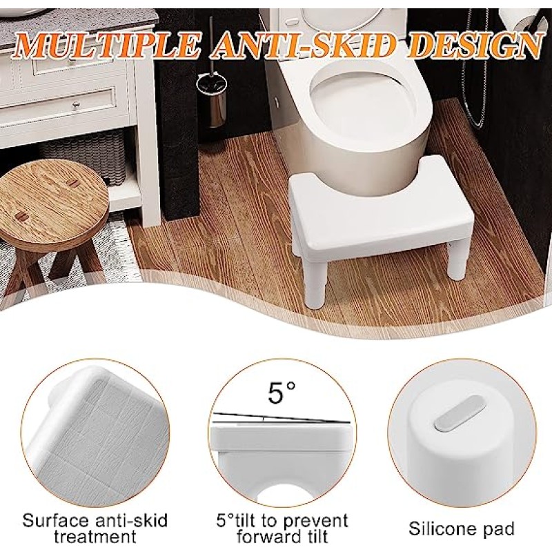 Adjustable Stool Manufacturer - Plastic Squat Toilet Footstool