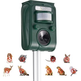 Solar Animal Repellent Manufacturer - Ultrasonic Motion Deterrent