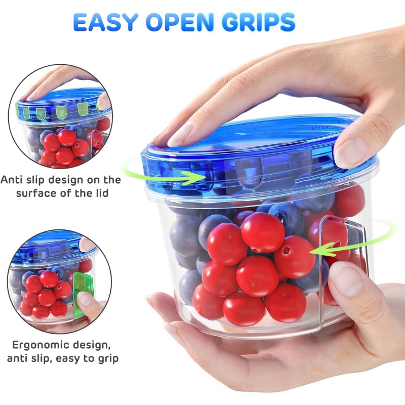 Freezer Containers Factory - 16OZ Airtight Meal Prep Boxes