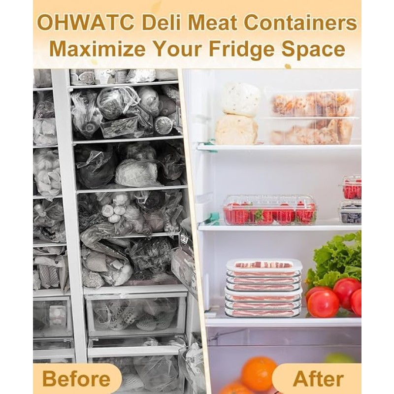 Deli Container Manufacturer - Airtight Lunch Meat Storage Box