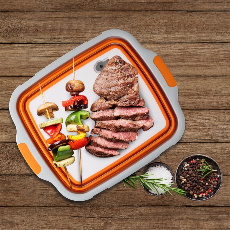 Collapsible Tub Manufacturer - Large 16L BBQ Prep Sink with Locking Lid