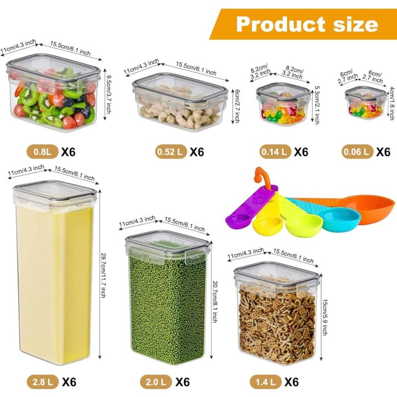 Airtight Containers Supplier - 42 Pack Food Storage Set
