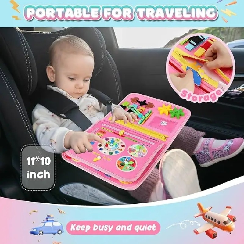 Busy Board Factory - Montessori Toys for Toddlers Learning