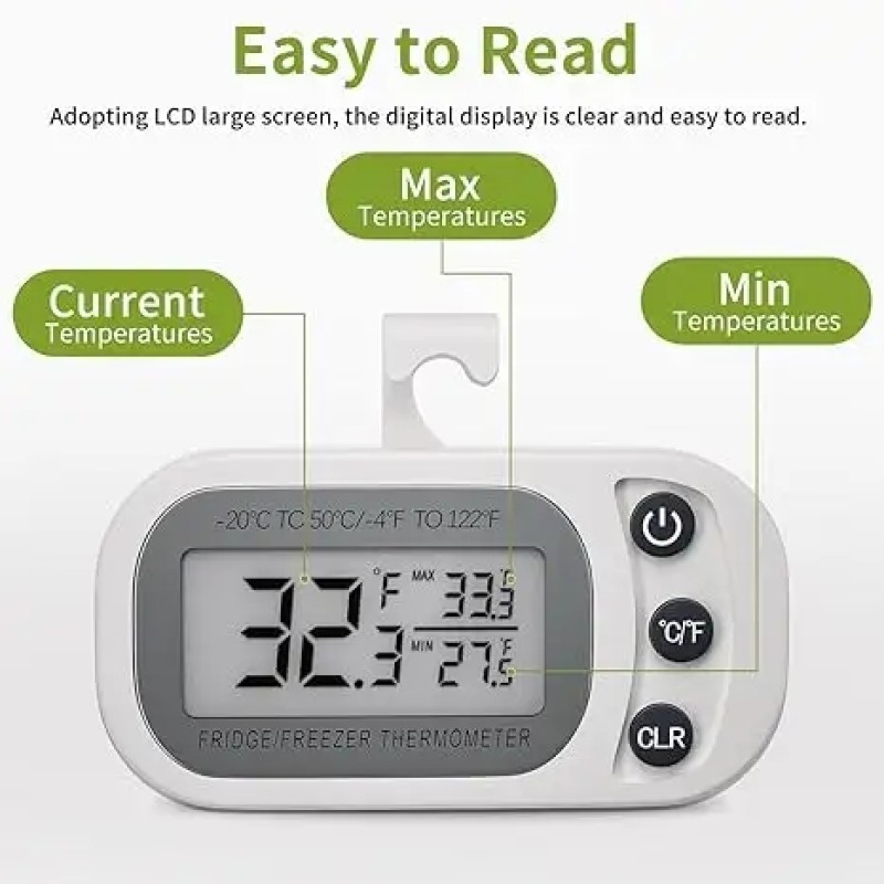 Fridge Thermometer Factory - Digital LCD Thermometer for Refrigerator