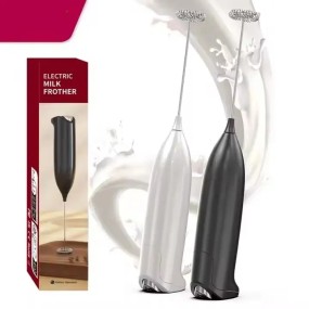 Drink Mixer Supplier - White Black Color Electric Frother