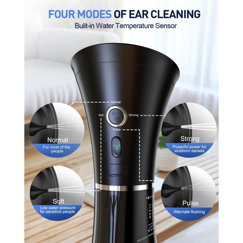 Electric Ear Cleaner Factory - Smart Water Temperature Safe