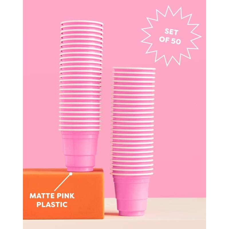 Plastic Shot Glass Factory - 2oz Mini Disposable Party Cups