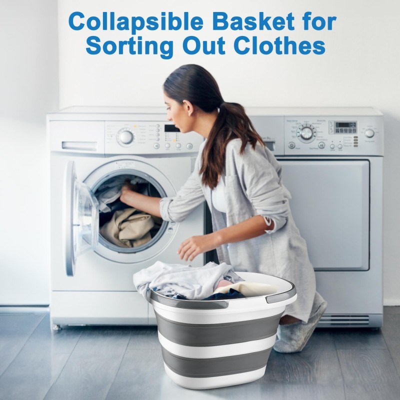 Collapsible Mop Bucket Supplier - 16L Silicone Square Cleaning Bucket