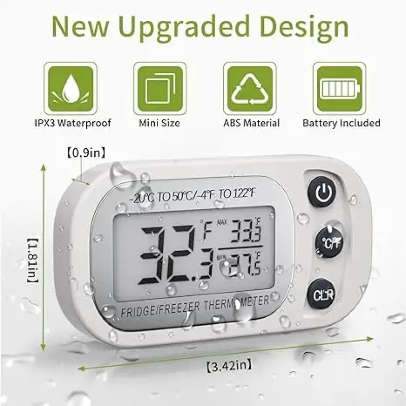Fridge Thermometer Factory - Digital LCD Thermometer for Refrigerator